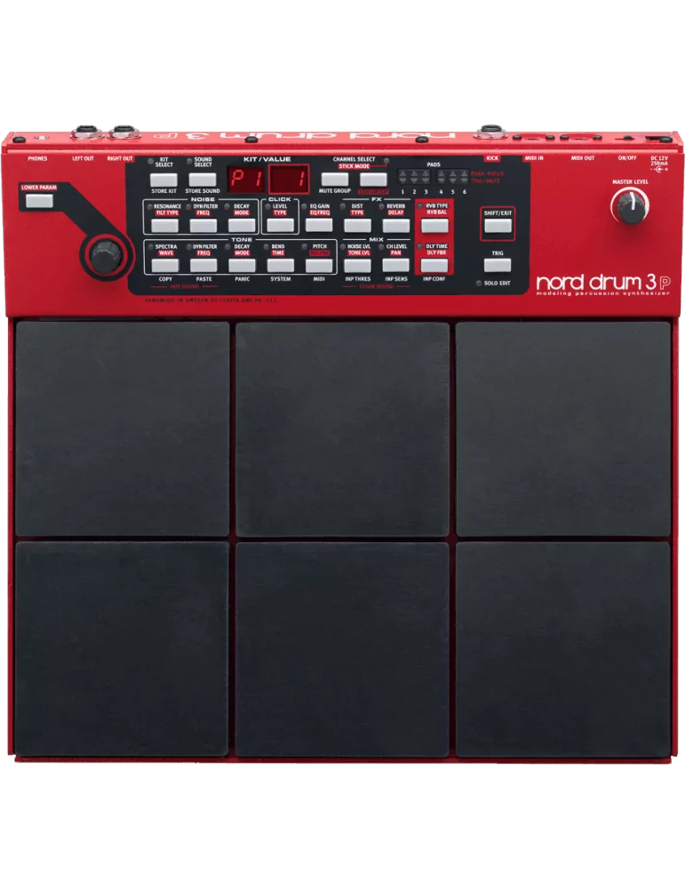 NORD-DRUM3P 6-channel analog modeling pad|MusicGoodDeal