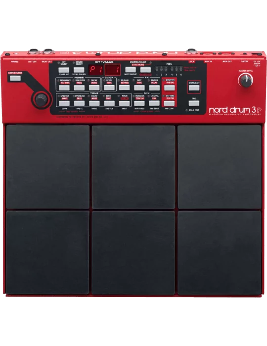 NORD-DRUM3P 6-channel analog modeling pad|MusicGoodDeal