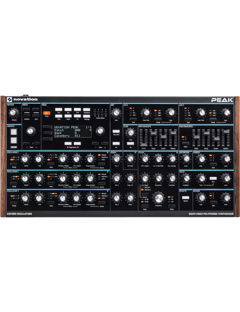  NOVATION PEAK Hybrid poly 8 voices|MusicGoodDeal 