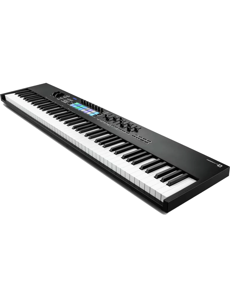 NOVATION LAUNCHKEY-88-MK3 Mk3 - 88 Key Semi-Weighted Master Keyboard|MusicGoodDeal 