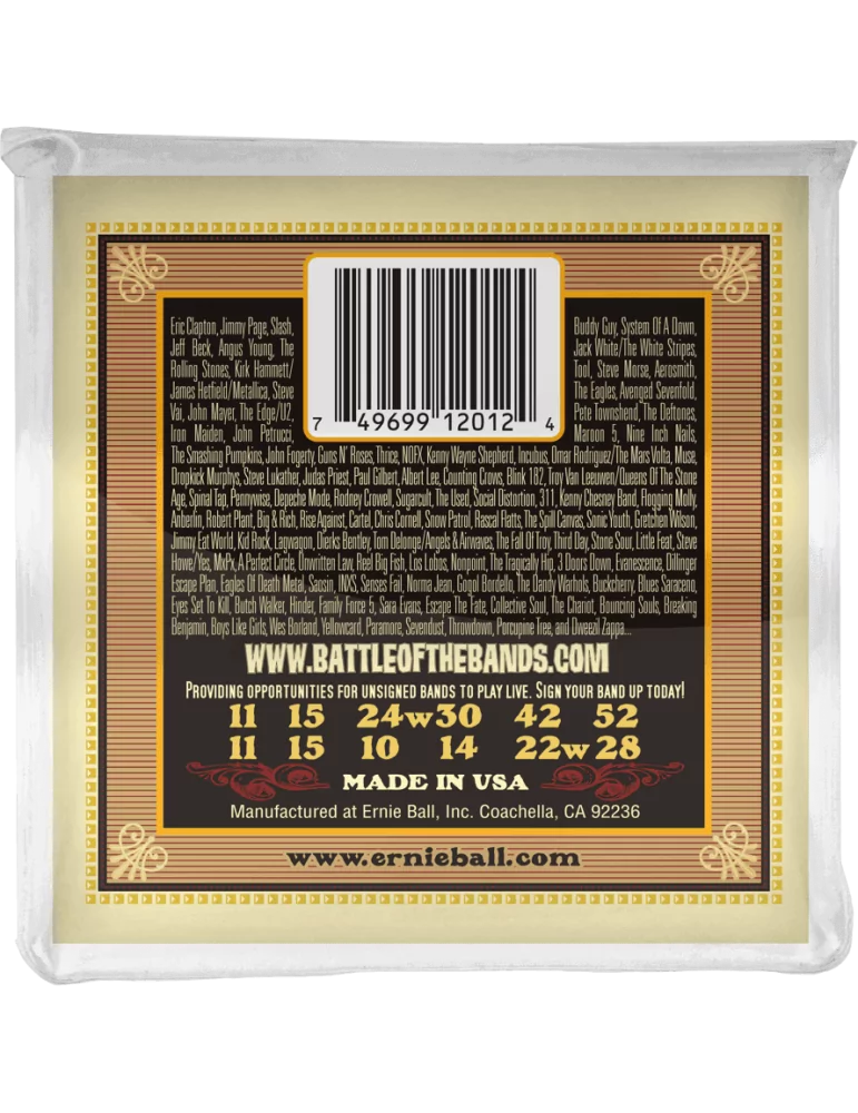 ERNIE BALL 2012 | MusicGoodDeal