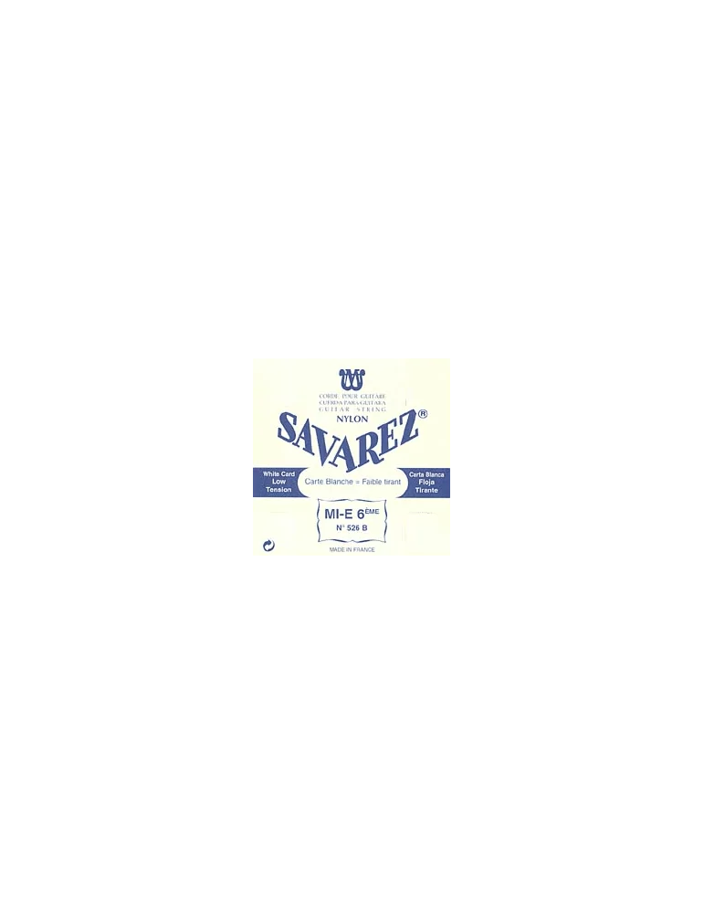 SAVAREZ 526B | MusicGoodDeal