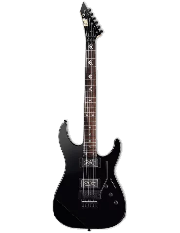  ESP KH2NECKTHRU-BLK Kirk Hammett - Glossy Black|MusicGoodDeal 