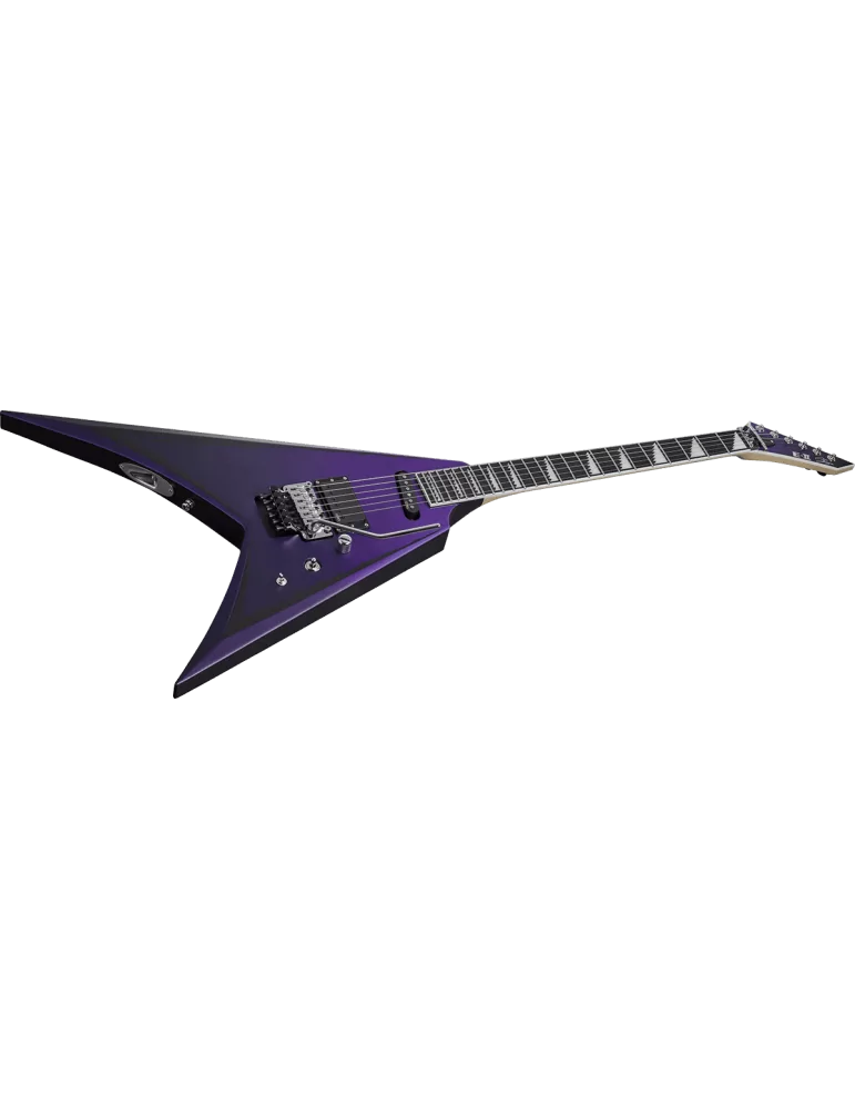  ESP 2ALEXIRIPPED Alexi Laiho - Purple Fade Satin w/ Ripped Pinstripes|MusicGoodDeal 