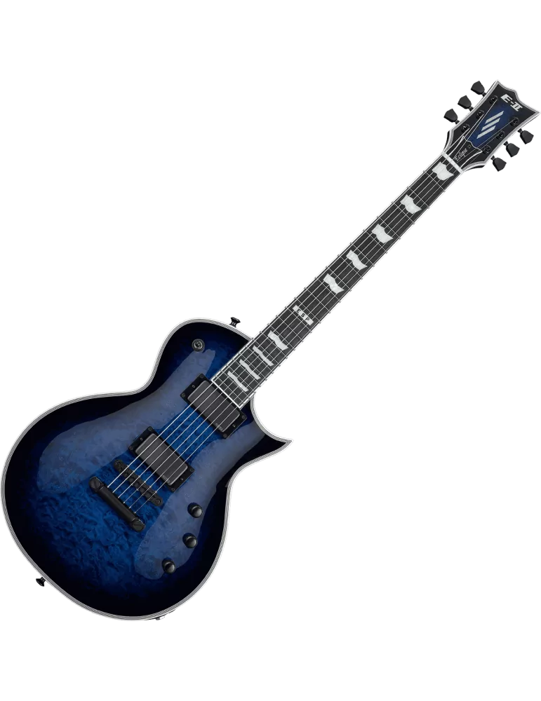  ESP 2EC2QM-RDB Eclipse EC-II - Azul Reno|MusicGoodDeal 