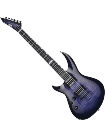  ESP 2HOR3LH-RDB Horizon-III - Horizon 3 flamed purple trans. left handed|MusicGoodDeal  2