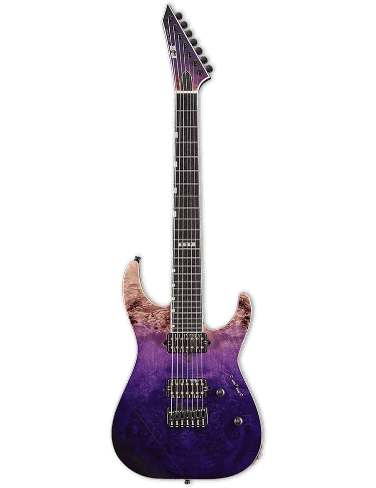  ESP 2MII7NTHS-PRNFD M-II - Purple gradient - 7 strings|MusicGoodDeal 