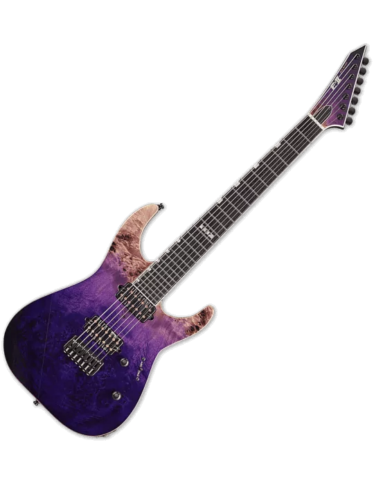  ESP 2MII7NTHS-PRNFD M-II - Purple gradient - 7 strings|MusicGoodDeal 