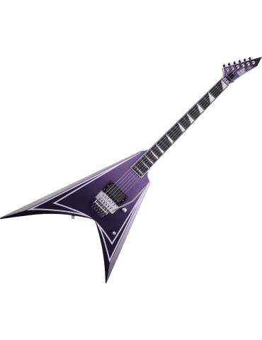  ESP EALEXIHEXED Alexi Laiho - Purple Fade Satin w/ Ripped Pinstripes|MusicGoodDeal  2