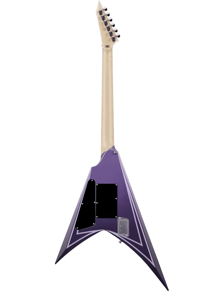  ESP EALEXIHEXED Alexi Laiho - Purple Fade Satin w/ Ripped Pinstripes|MusicGoodDeal 