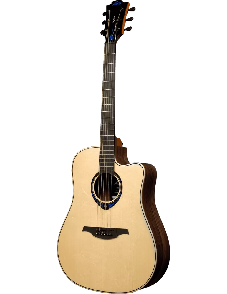  Lâg HyVibe 30 dread cutaway|MusicGoodDeal 