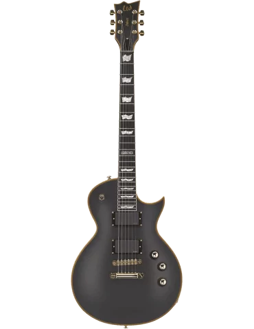  LTD EC1000-VBK Model 1000 Deluxe - Satin Black|MusicGoodDeal 
