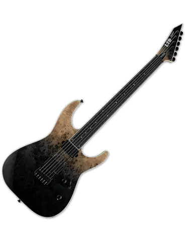  LTD M1000HTBPF-BLKFD Model 1000 Deluxe - M1000 Hipshot Burl Poplar Fluence Black Fade|MusicGoodDeal  2