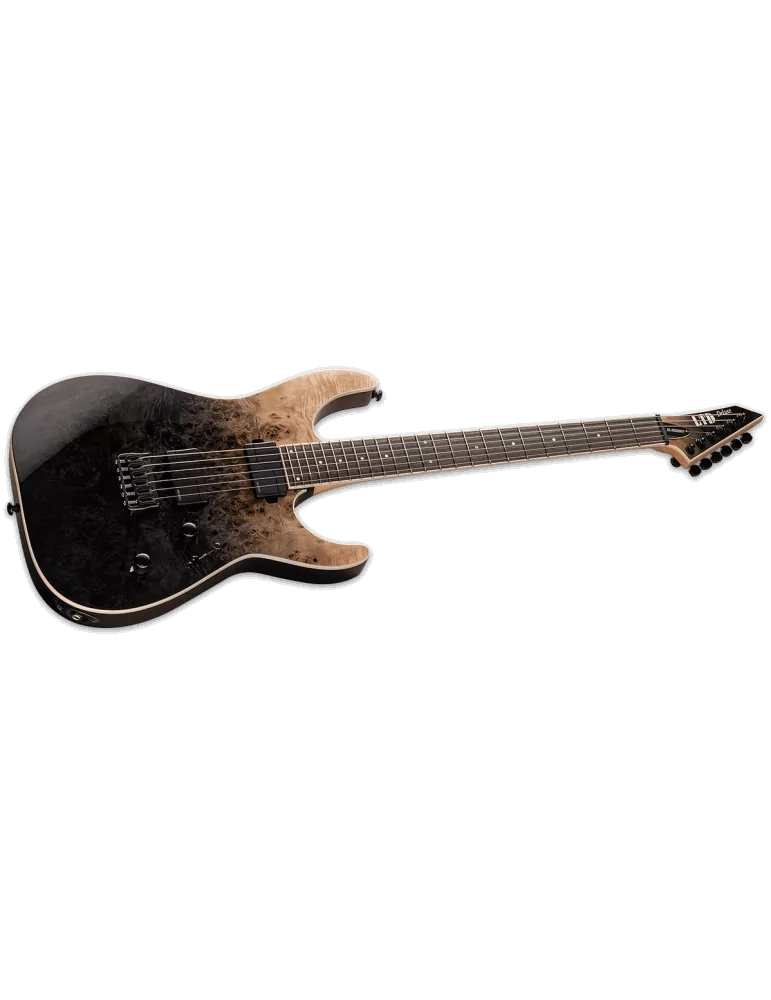  LTD M1000HTBPF-BLKFD Modell 1000 Deluxe - M1000 Hipshot Burl Poplar Fluence Black Fade|MusicGoodDeal 