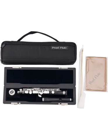  PEARL FLUTE PFP165E Grenadille - Head mustache|MusicGoodDeal  2