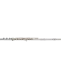  PEARL FLUTE CD958RB Kopf, Rohr und Schlüssel silber - Hohlplatten in Reihe, Si-Lasche|MusicGoodDeal 