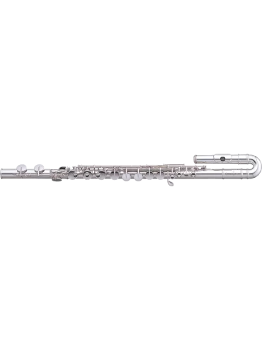  PEARL FLUTE PFA201U Silver plated nickel silver head and tube - Alto flute with curved head PFA201U|MusicGoodDeal 