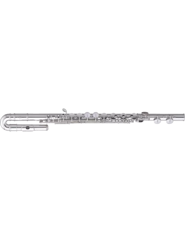  PEARL FLUTE PFA206SU Silberkopf - Gerader Kopf + gebogener Kopf, C-Pfote|MusicGoodDeal 
