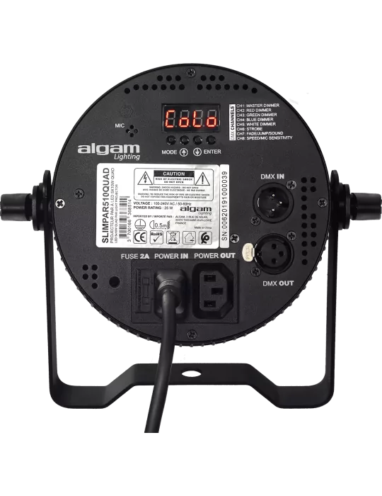 ALGAM LIGHTING SLIMPAR-510-QUAD | MusicGoodDeal