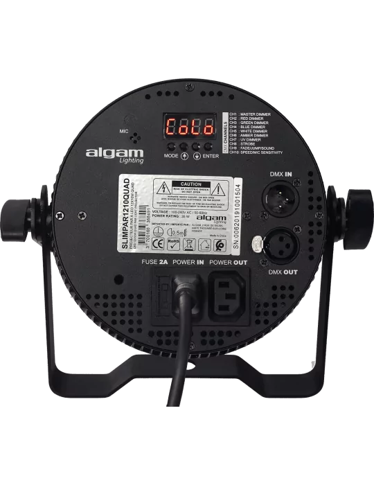 ALGAM LIGHTING SLIMPAR-1210-QUAD | MusicGoodDeal