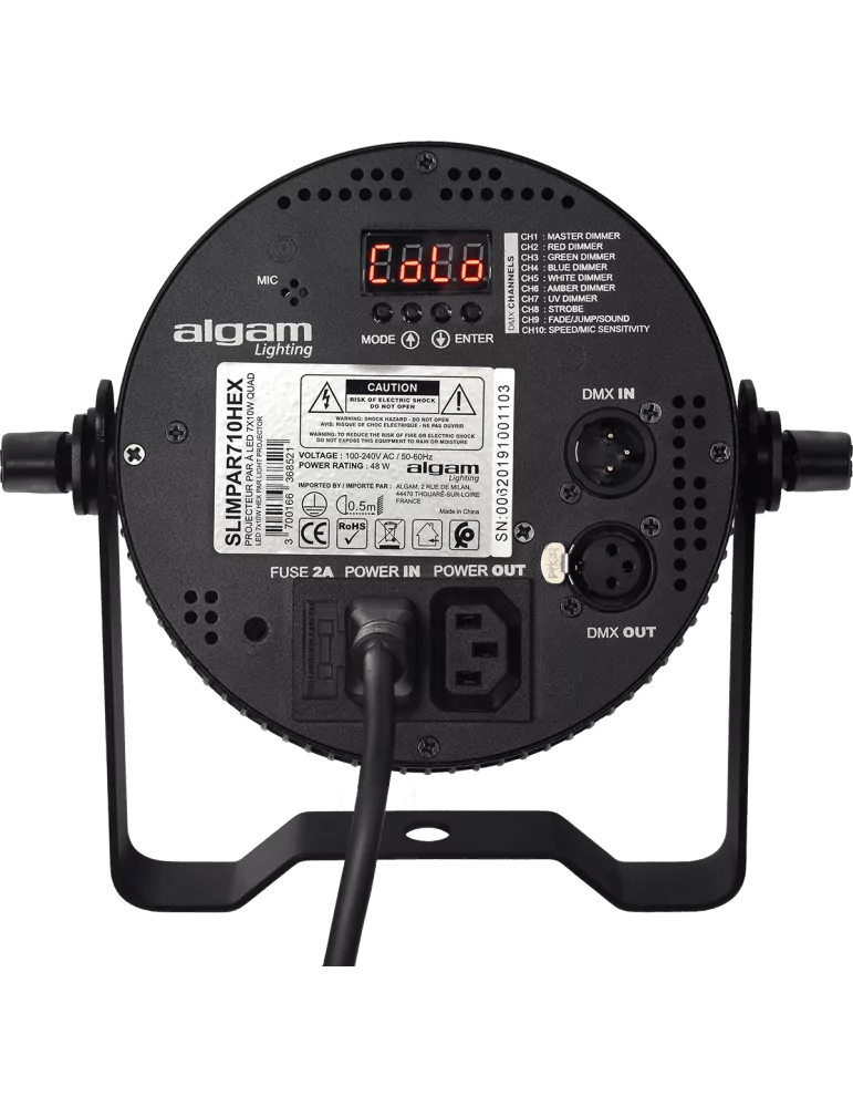 ALGAM LIGHTING SLIMPAR-710-HEX | MusicGoodDeal