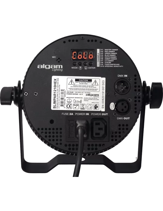 ALGAM LIGHTING SLIMPAR-1210-HEX | MusicGoodDeal