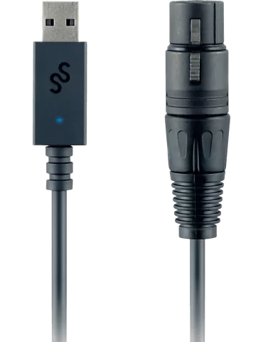  SOUNDSWITCH MICRODMXINTERFACE USB / DMX 3-pin cable|MusicGoodDeal 