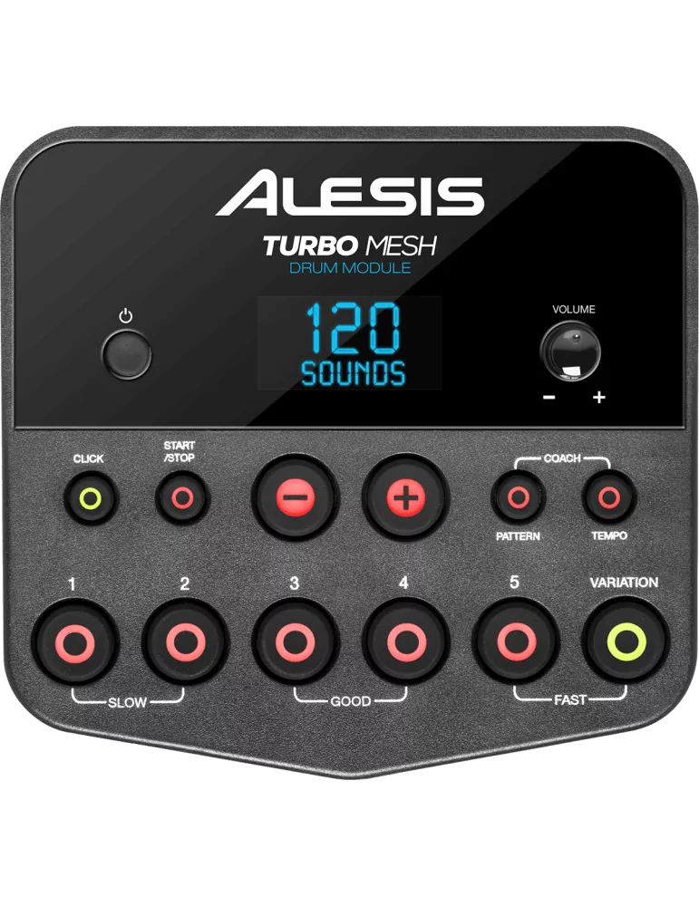  ALESIS TURBOMESHKIT Mesh kit 4 drums - 3 cymbals|MusicGoodDeal 