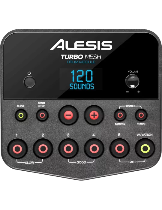  ALESIS TURBOMESHKIT Mesh kit 4 drums - 3 cymbals|MusicGoodDeal 