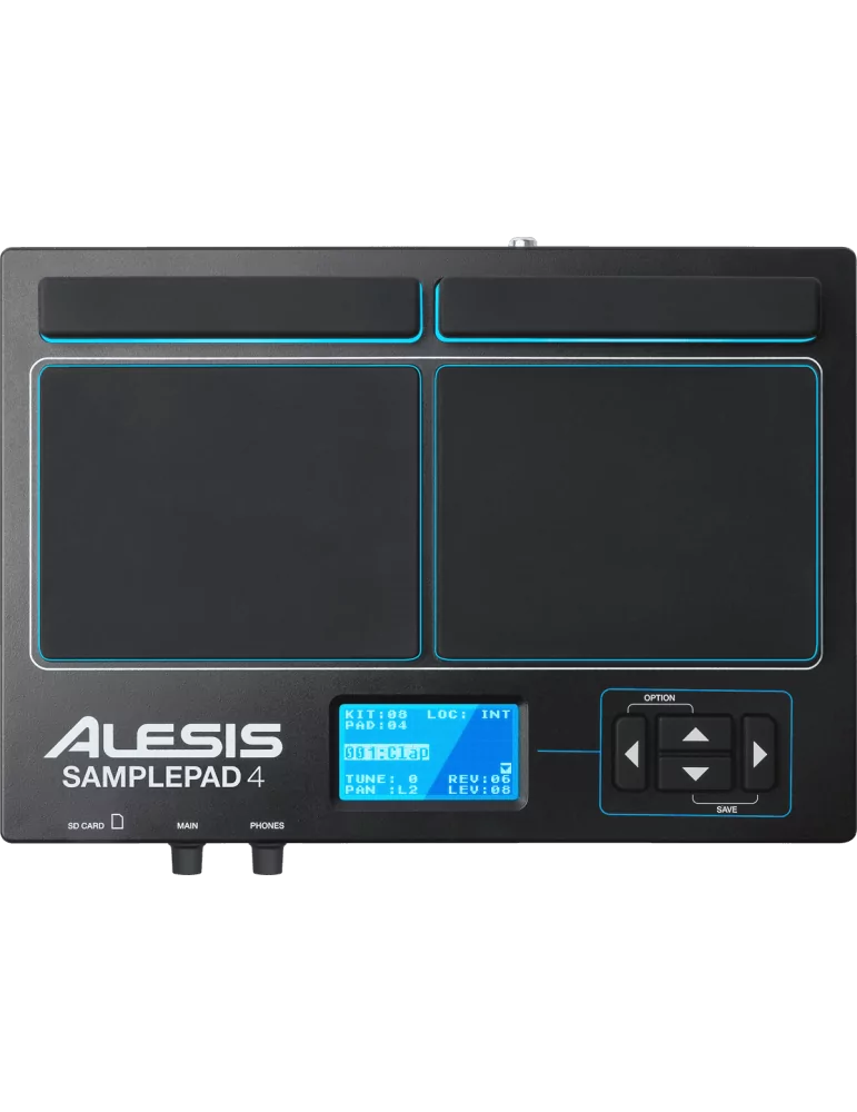  ALESIS SAMPLEPAD-4 4 zones + sample player|MusicGoodDeal 