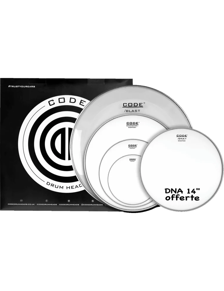 CODE DRUMHEADS FPGENCTDR | MusicGoodDeal