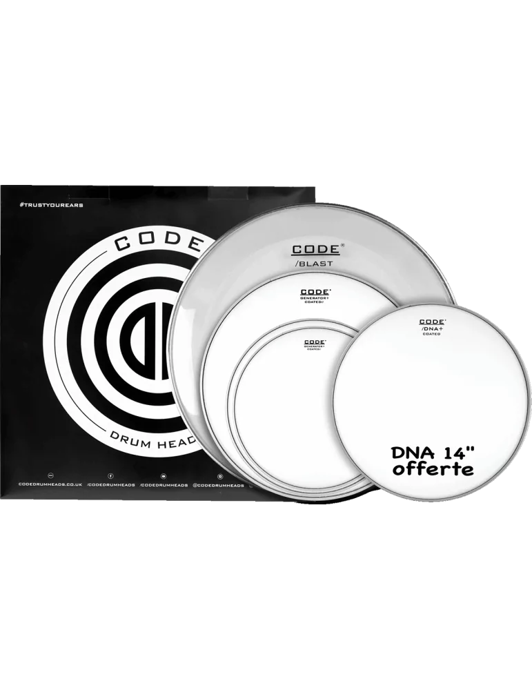 CODE DRUMHEADS FPGENCTDS | MusicGoodDeal