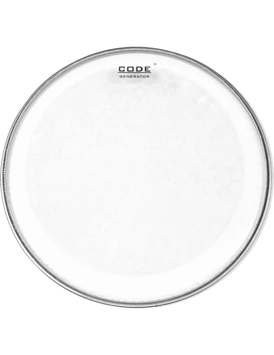  CODE DRUMHEADS GENCL18 Striking or resonant - 18" clear|MusicGoodDeal 