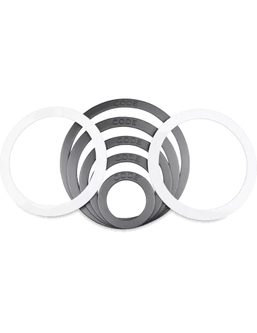  CODE DRUMHEADS PRTHLWH51 5" white|MusicGoodDeal  2