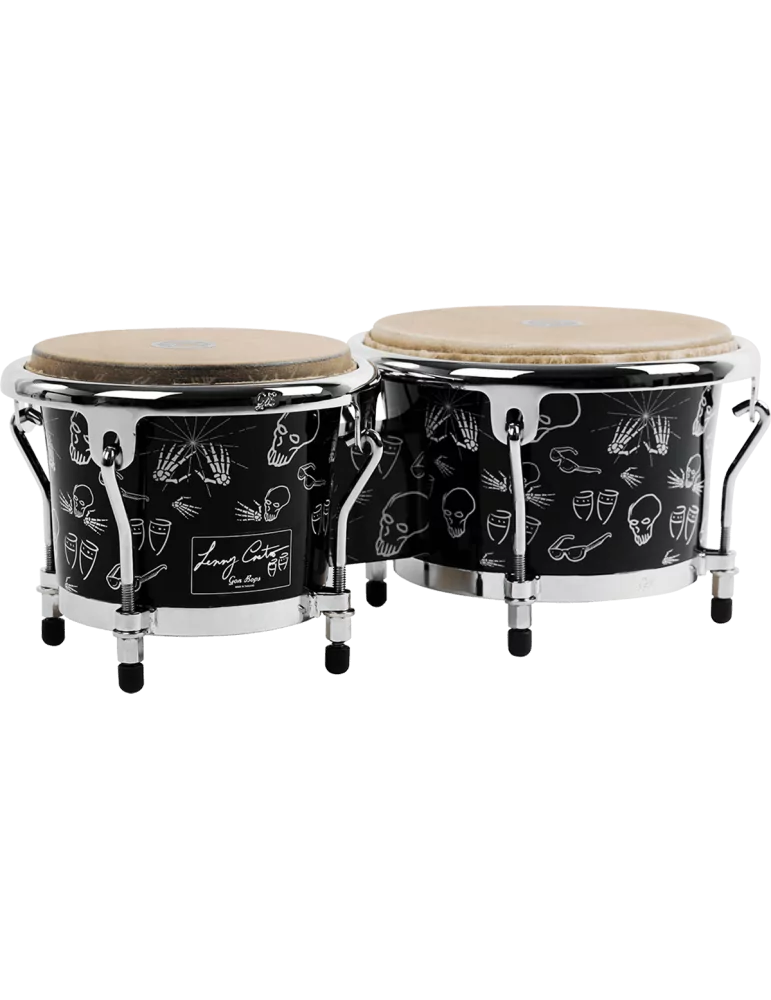  GON BOPS TP0785LC Bongos 7" y 8,5" Roble Asiático / Negro Custome Lenny Castro|MusicGoodDeal 
