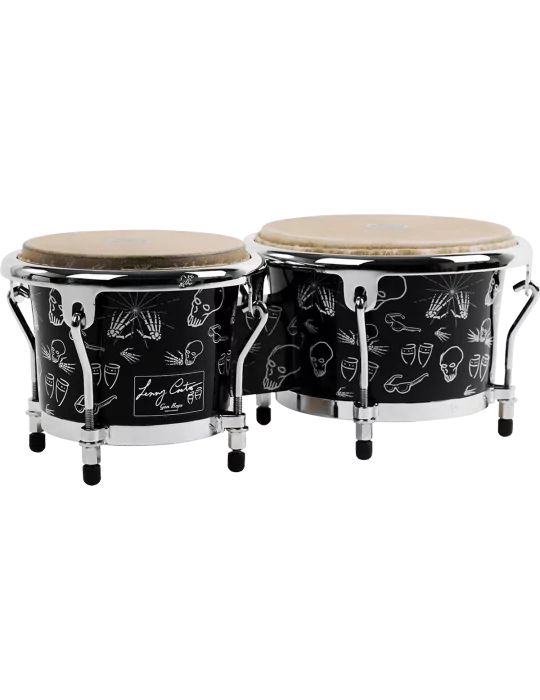  GON BOPS TP0785LC Bongos 7" y 8,5" Roble Asiático / Negro Custome Lenny Castro|MusicGoodDeal 