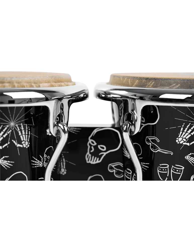  GON BOPS TP0785LC Bongos 7" y 8,5" Roble Asiático / Negro Custome Lenny Castro|MusicGoodDeal 
