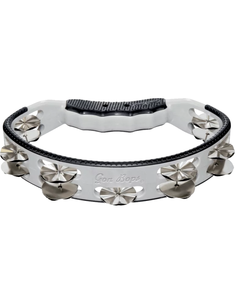  GON BOPS PTAMTR Tambourine - Silver Tambourine trashy|MusicGoodDeal 