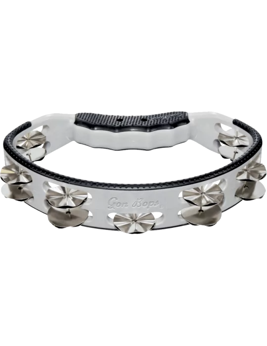  GON BOPS PTAMTR Tambourine - Silver Tambourine trashy|MusicGoodDeal 