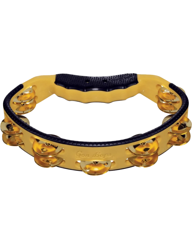  GON BOPS PTAMBR Tambourine - Yellow Tambourine|MusicGoodDeal 