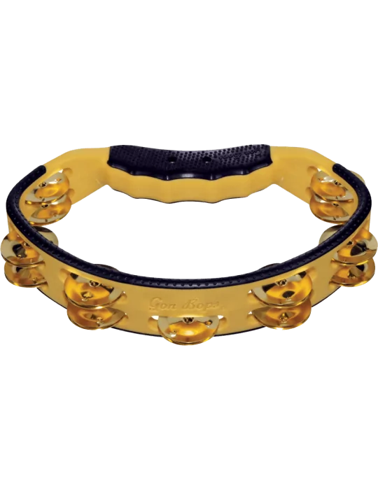  GON BOPS PTAMBR Tambourine - Yellow Tambourine|MusicGoodDeal 