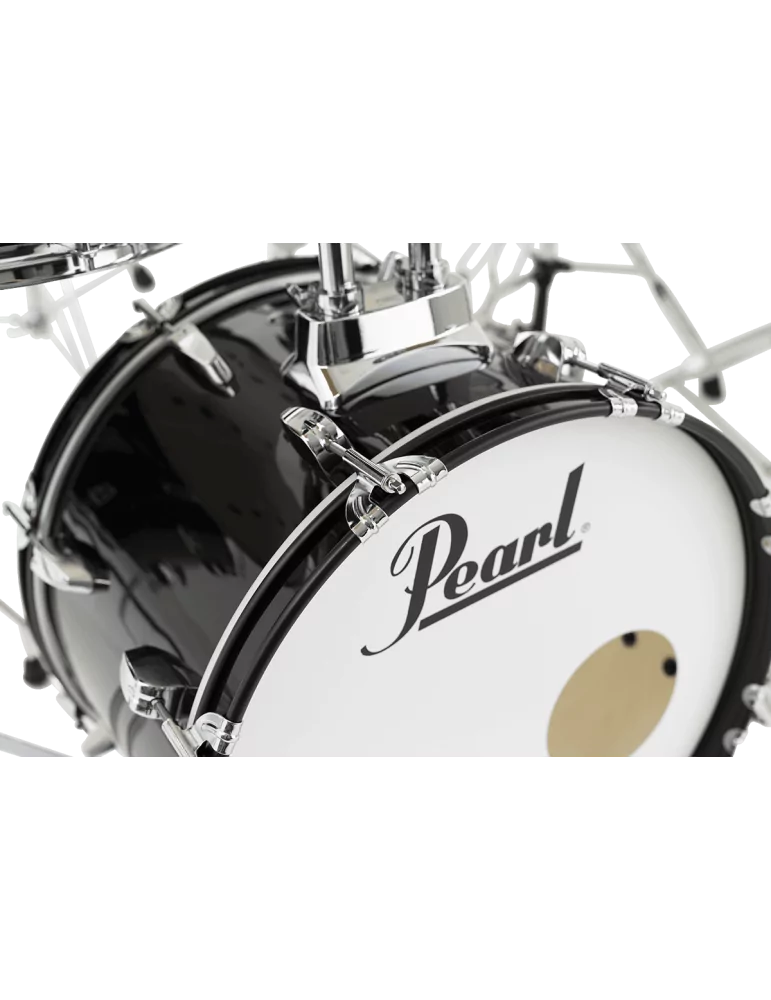  PEARL RSS585BCC-31 Junior 18" 5 Trommeln - Jet Black + B-50 + Sabian Solar Pack 3 Becken|MusicGoodDeal 