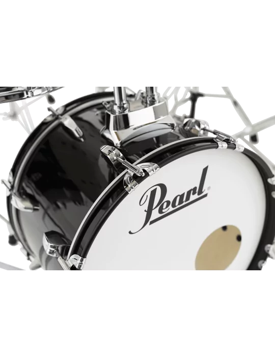  PEARL RSS585BCC-31 Junior 18" 5 Trommeln - Jet Black + B-50 + Sabian Solar Pack 3 Becken|MusicGoodDeal 