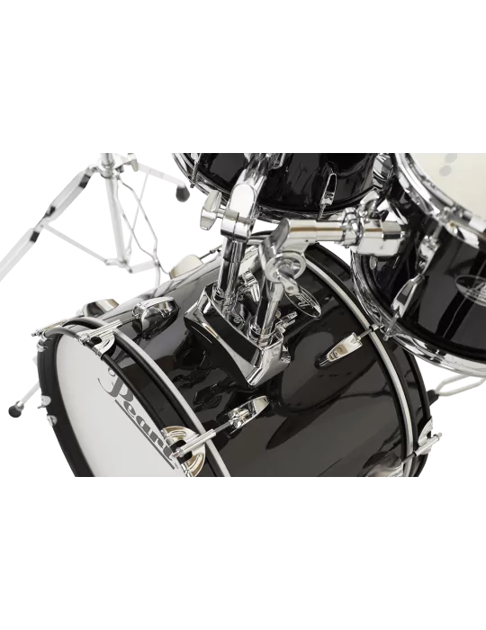  PEARL RSS585BCC-31 Junior 18" 5 Trommeln - Jet Black + B-50 + Sabian Solar Pack 3 Becken|MusicGoodDeal 