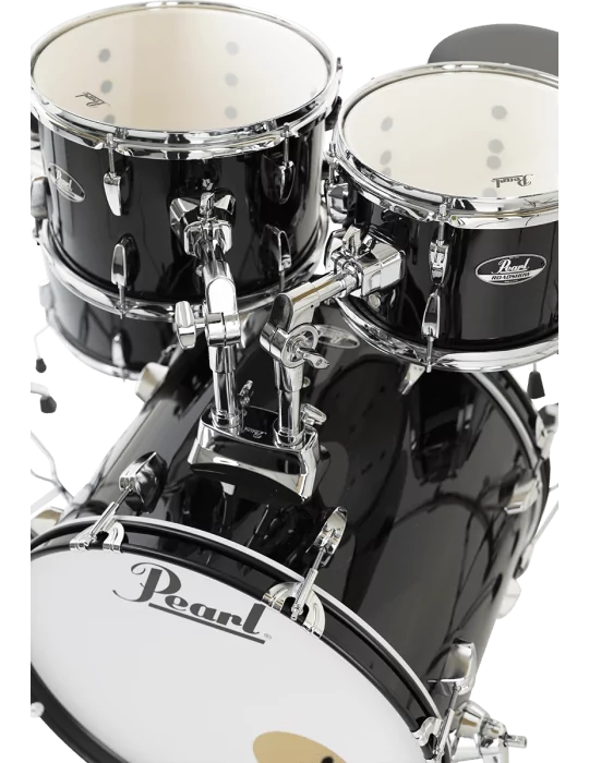  PEARL RSS505BCC-31 Batería Fusion 20" 5 - Jet Black + B-50 + pack de platillos Sabian Solar 3|MusicGoodDeal 