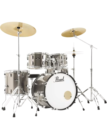 PEARL RSS505BCC-707 Batería Fusion 20" 5 - Bronce Metálico + B-50 + pack de platillos Sabian Solar 3|MusicGoodDeal  2