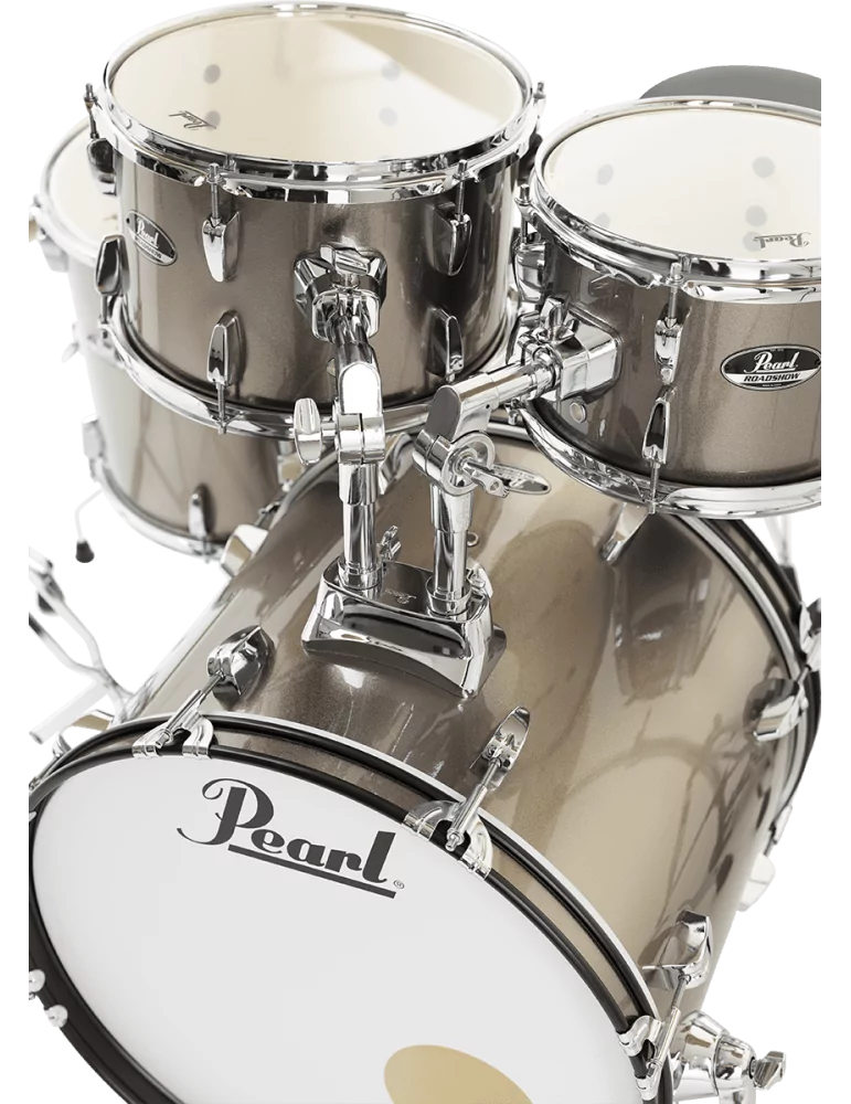  PEARL RSS505BCC-707 Fusion 20" 5 Trommeln - Bronze Metallic + B-50 + Sabian Solar Pack 3 Becken|MusicGoodDeal 