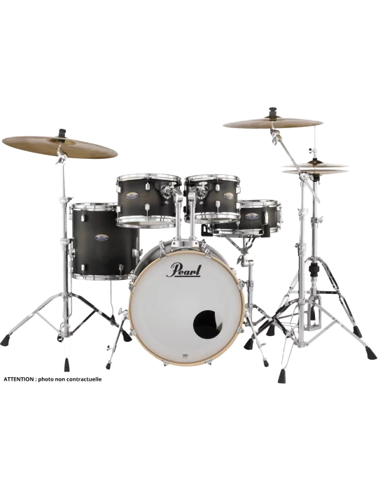  PEARL DMP905C-262 Fusion 20" 5 tambores - Satin Black Burst|MusicGoodDeal 