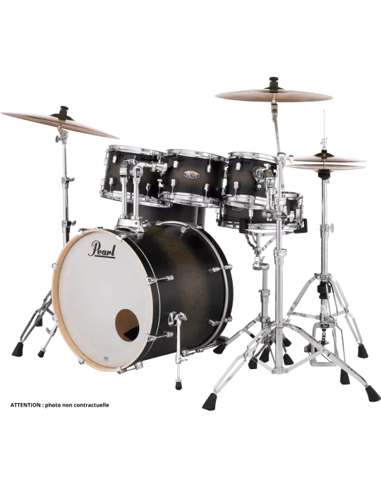  PEARL DMP925SC-262 Rock 22" 5 tambores - Satin Black Burst|MusicGoodDeal 