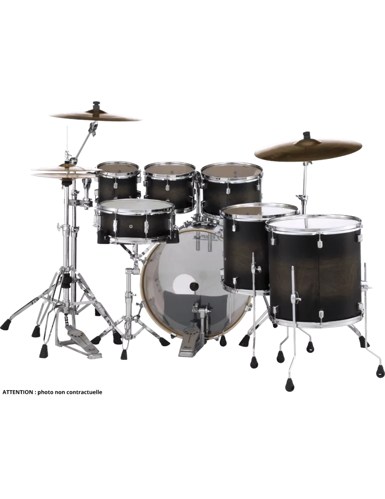  PEARL DMP925SC-262 Rock 22" 5 tambores - Satin Black Burst|MusicGoodDeal 
